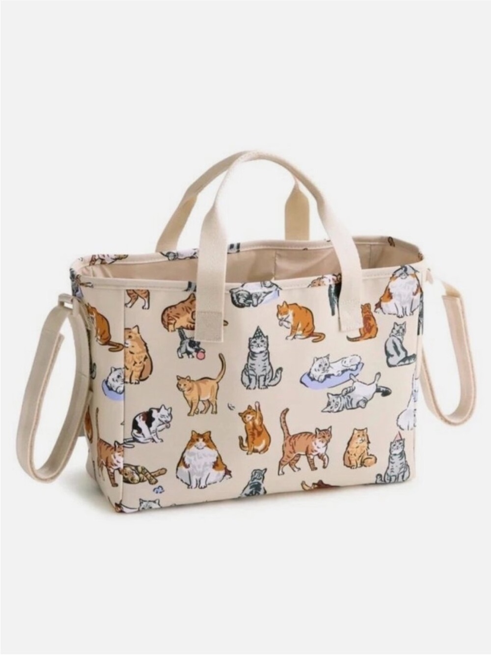 Vera Bradley A Cat's Life Everything Organizer brand new